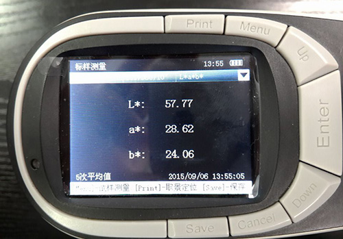 Application of Colorimeter in apple color grading measurement with picture 4