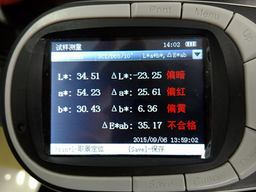 Application of color measuring instrument in apple color grading measurement with picture 6