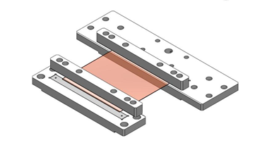 Detail 1 of the FlexTest-S-P2 Stretching Fixture