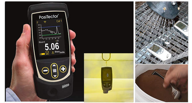 Which coating Thickness Gauges have customers in the architectural coatings industry bought?  Picture 1