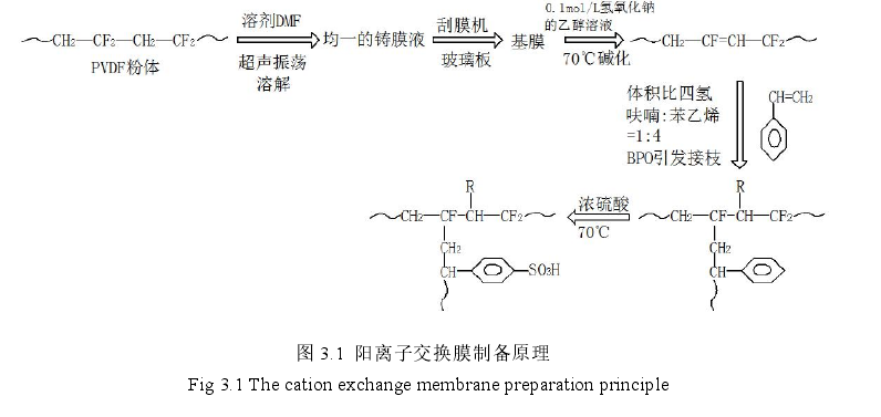 The method of preparing a positive film on a PVDF base film with an automatic film coating machine is shown in Figure 1