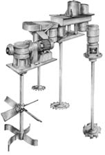 When should I use a disperser instead of a mixer?  Diagram 1 of the difference between disperser and mixer