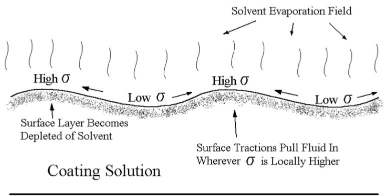 Common defects that occur during spin coating with a homogenizer are shown in Figure 1