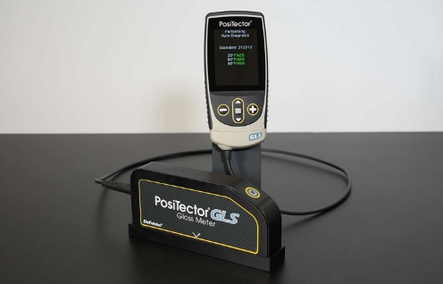 Measuring Gloss with PosiTector GLS Gloss Meter Figure 7