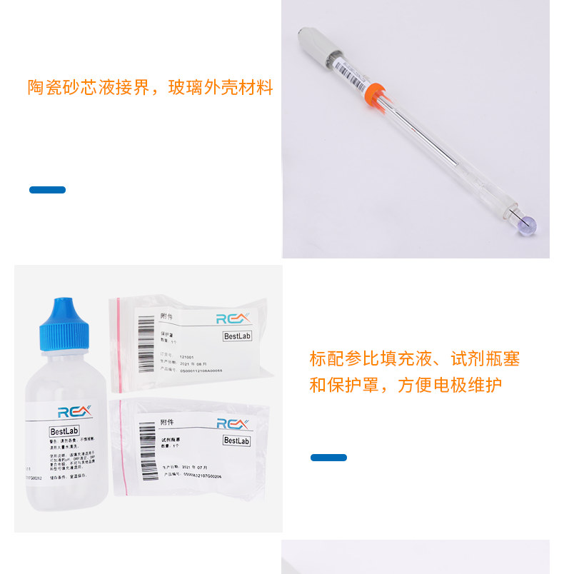 Detail of the 962221 ultrapure water pH composite electrode Figure 5