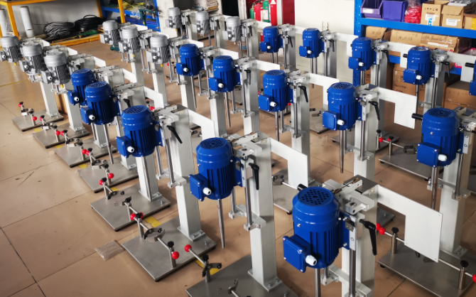 Application and operation points of laboratory high-speed disperser with diagram 1