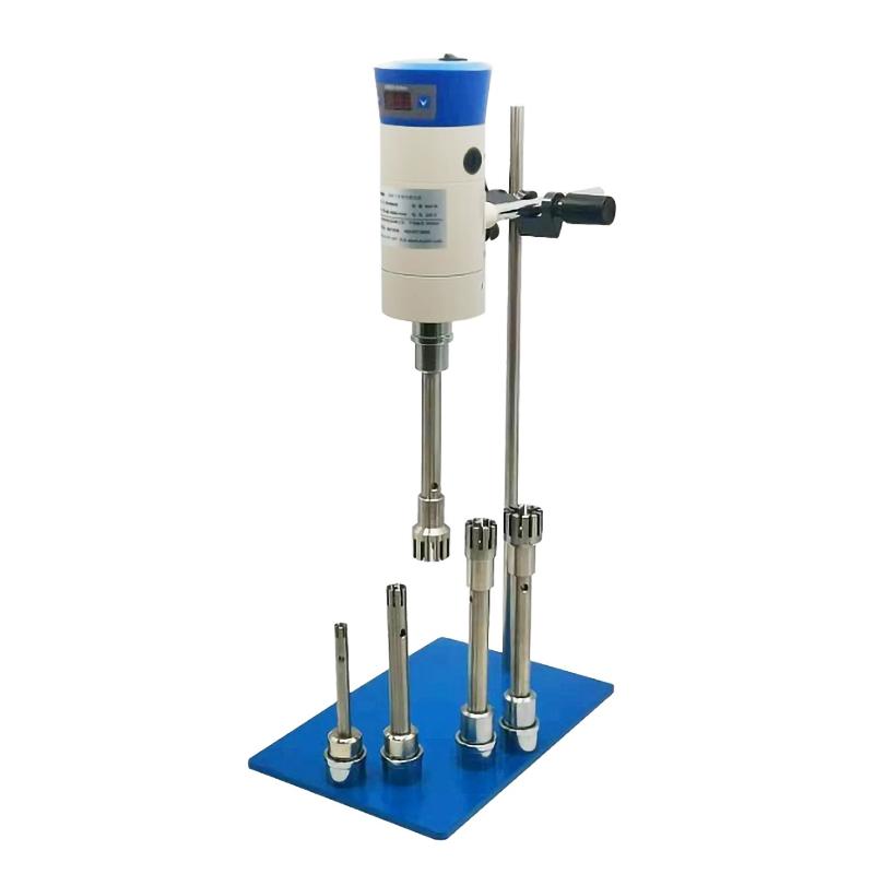 Briefly describe the difference between High Speed Disperser and Homogenizer Figure 2