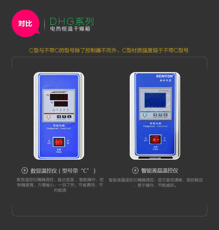 Kangheng DHG-9130+ independent temperature limiter precision type LCD constant temperature Drying Oven details Figure 6