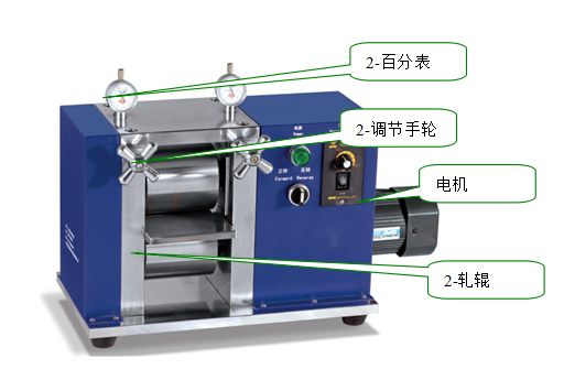 格瑞斯 GRS-DG100L 电动立式对辊机详情图1