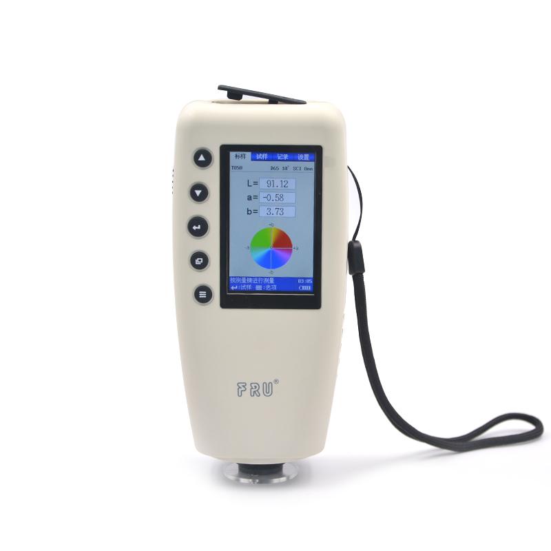 Application of color reader in traffic coatings color difference detection and its measurement procedure Figure 1