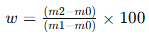 Determination of solid content of emulsion with Figure 1