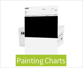 Coating film test paper
