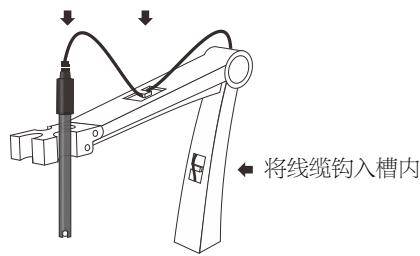Diagram of insertion electrode