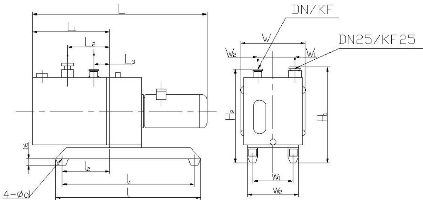 Dimensions diagram