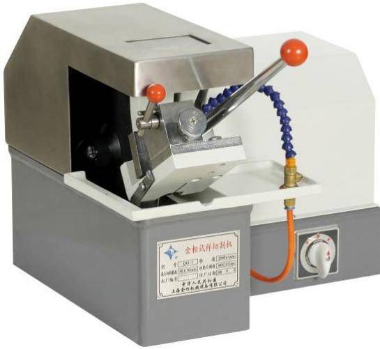 Details of the QG-1 metallographic specimen cutting machine