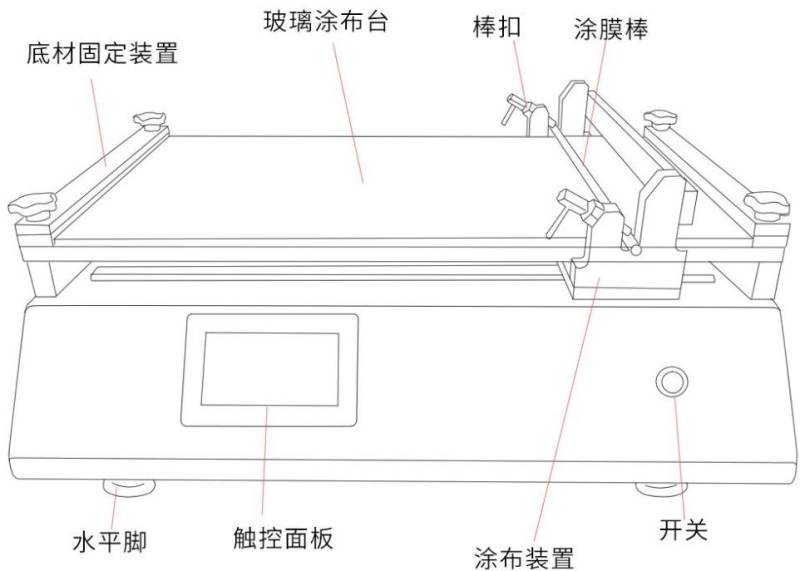 涂膜机结构图