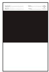 Illustration of small black-and-white shielding force measurement cardstock